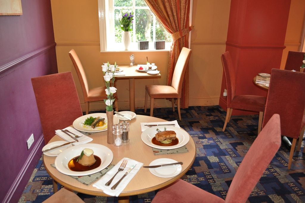 Healds Hall Hotel Cleckheaton Étterem fotó